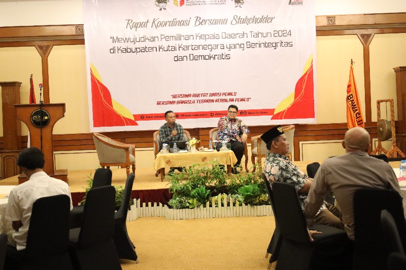 Dokumentasi Bawaslu Kukar Gelar Rakor dengan Stakeholder