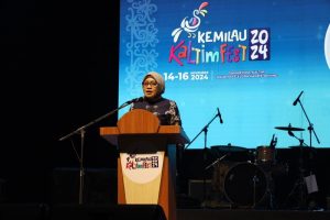 Sekda Provinsi Kaltim Sri Wahyuni Buka Acara Kemilau Kaltim Fest 2024