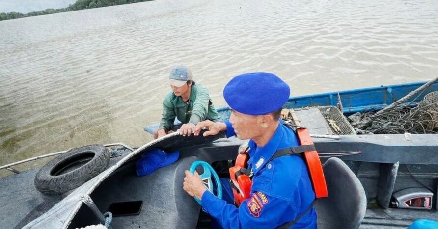 Satpolairud Polres Kukar Dorong Kesadaran Nelayan soal Keamanan dan Lingkungan