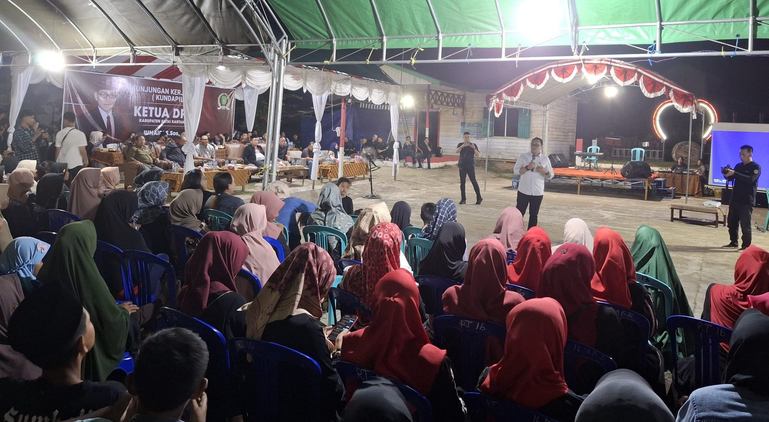 Ketua DPRD Kabupaten Kutai Kartanegara, Junaidi (Nur Fadillah Indah)