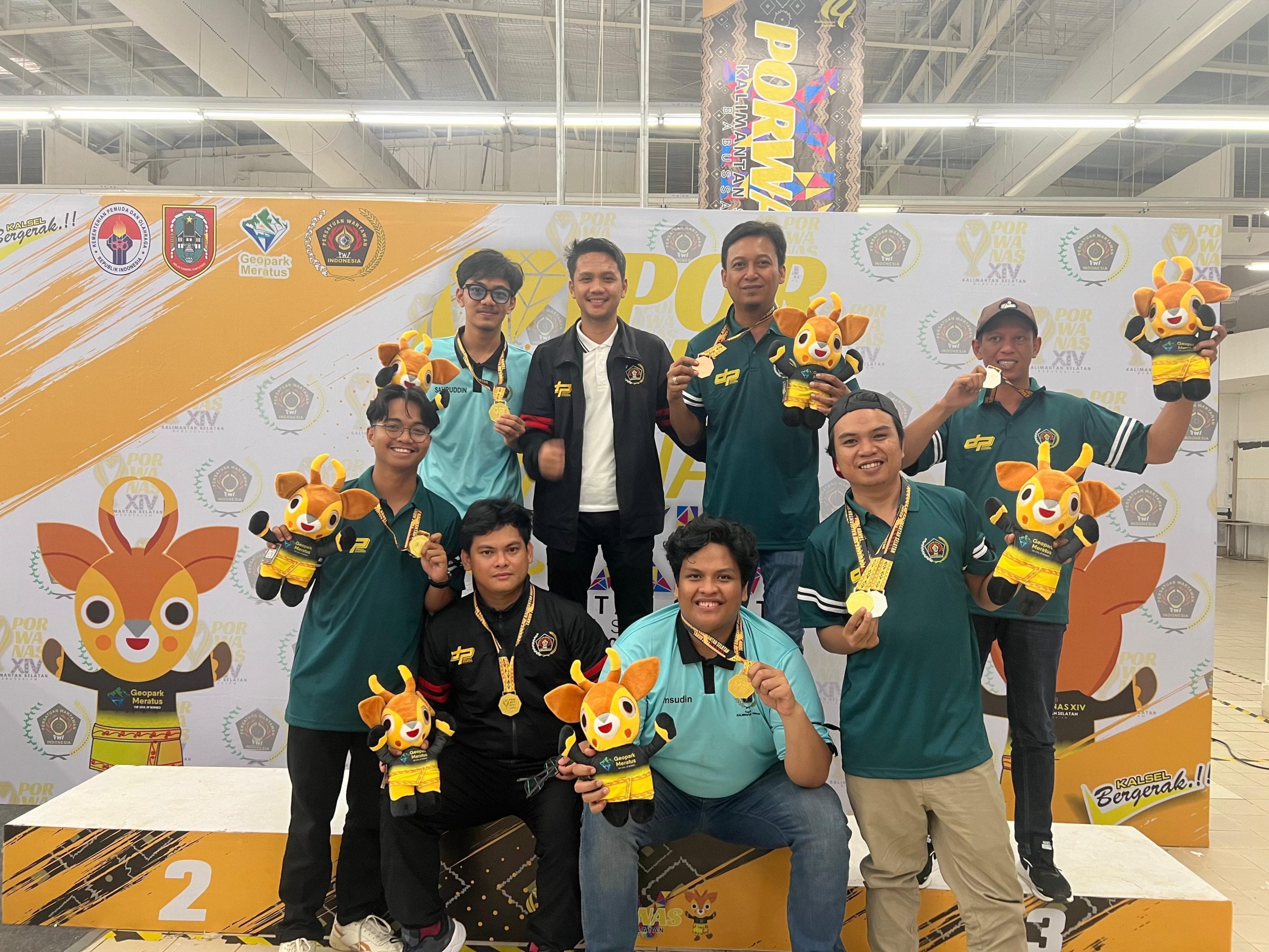 Tim esport kaltim pada Porwarnas 2024