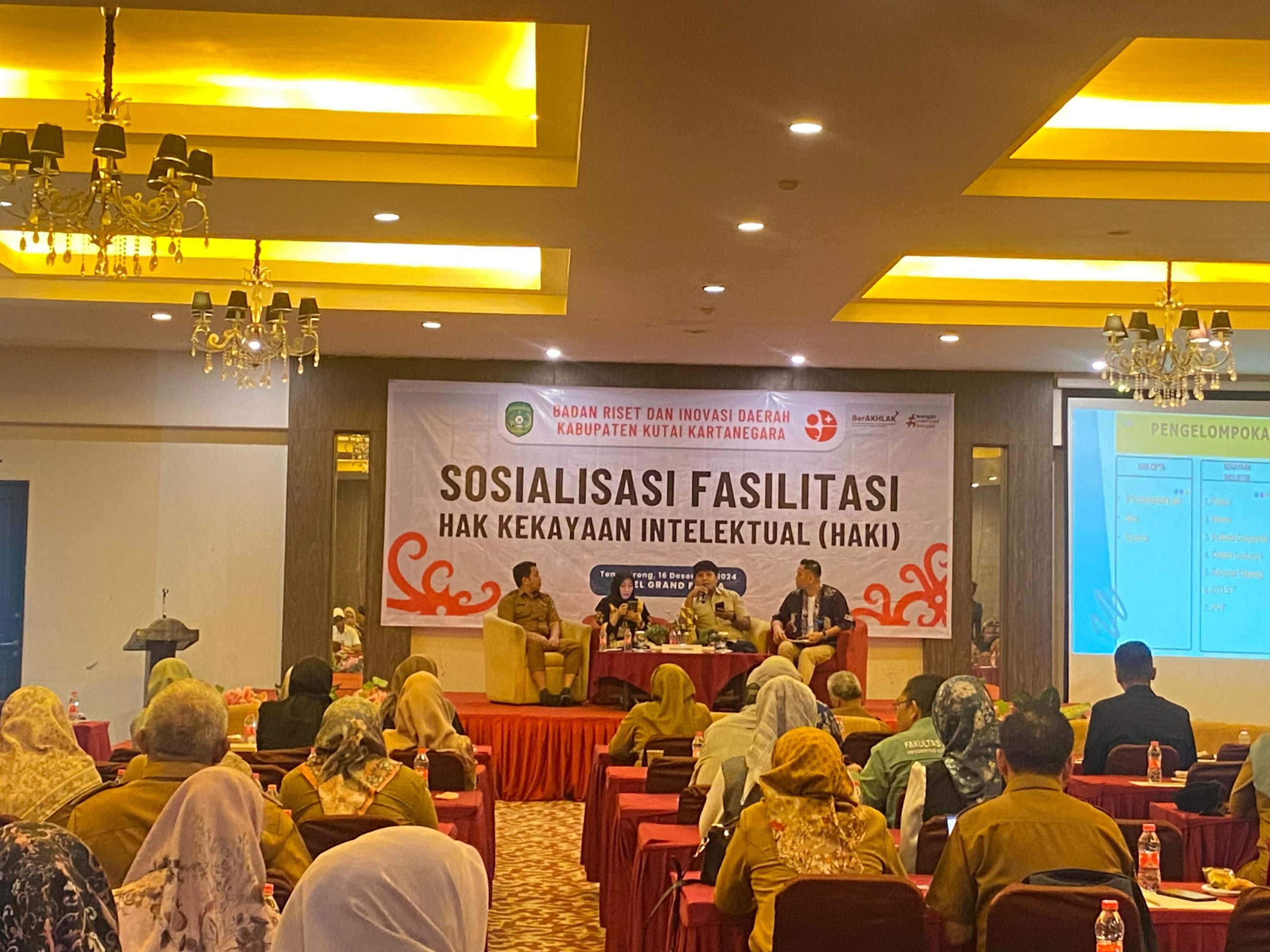 Sosialisasi Fasilitasi Hak Kekayaan Intelektual (HAKI), (Dilla)