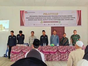 Pelantikan KPPS di Desa Sebemban