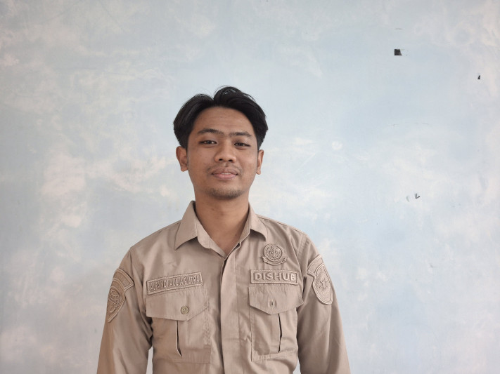 Jubir TRC Dishub Kukar, Alfandi Aulia Putra (Dilla)