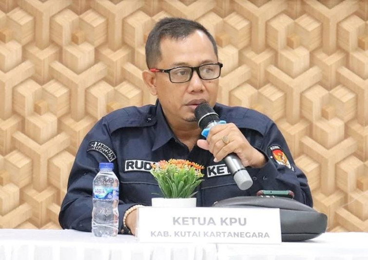 Ketua KPU Kukar, Rudi Gunawan.