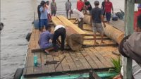 Laduman yang di gunakan desa jantur kecamatan Muara Muntai sebagai penanda waktu berbuka puasa (Doc.Facebook)