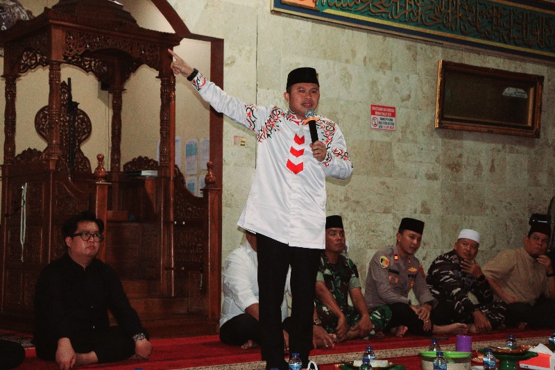 Bukber dan Silaturahmi, Wabup Kukar Rendi Solihin Sambangi Muara Badak