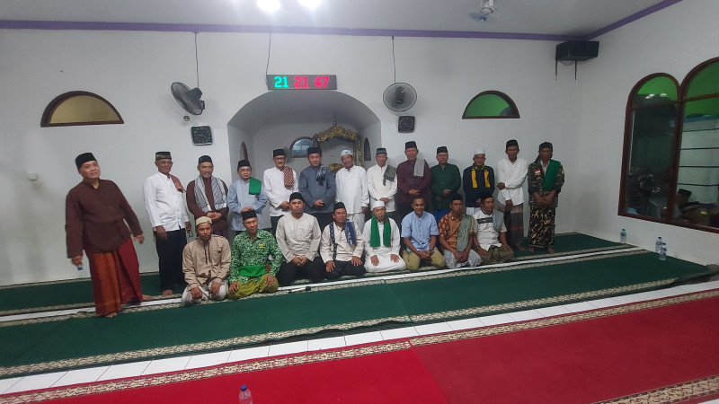 Safari Ramadan 2025 titik pertama di Masjid Bukit Biru Tenggarong (Doc.Sukono)