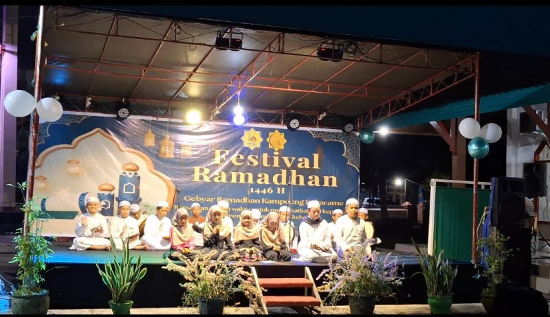 Pembukaan Festival Ramadan di Kelurahan Sukarame (DILLA)