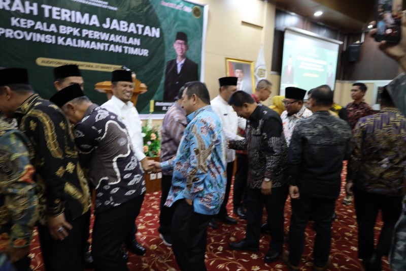 Momentum Serah Terima Jabatan Kepala BPK RI Perwakilan Kaltim