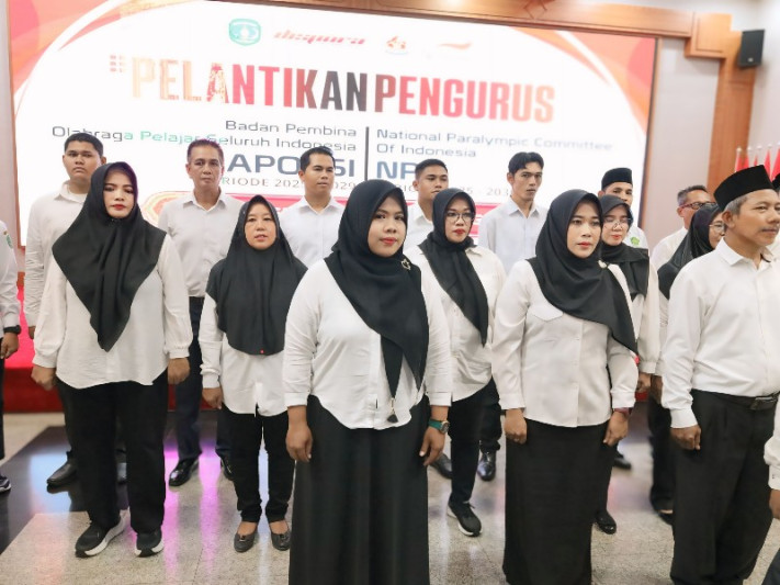 Edi Damansyah Tekankan Sinergi Pelajar dan Atlet Disabilitas di Pelantikan BAPOPSI-NPCI Kukar