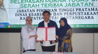 Hj. Aji Lina Rodiah Pensiun, Posisi Kadis Perpustakaan Kukar Diisi Rinda Desianti
