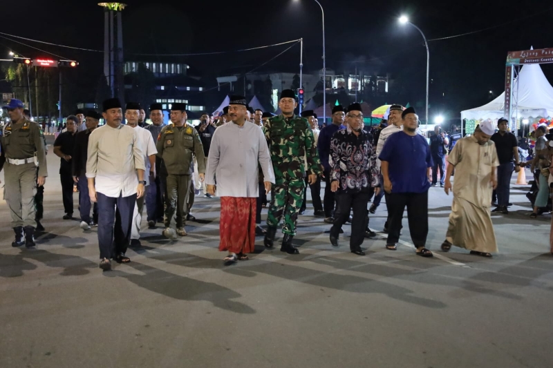 Ratusan Kendaraan Takbir Keliling Hiasi Jalanan Kukar, Bupati Lepas Lomba dengan Total Hadiah 10 Juta