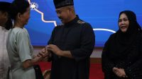 Ribuan Warga Meriahkan Open House Idul Fitri 1446 H di Pendopo Odah Etam Tenggarong