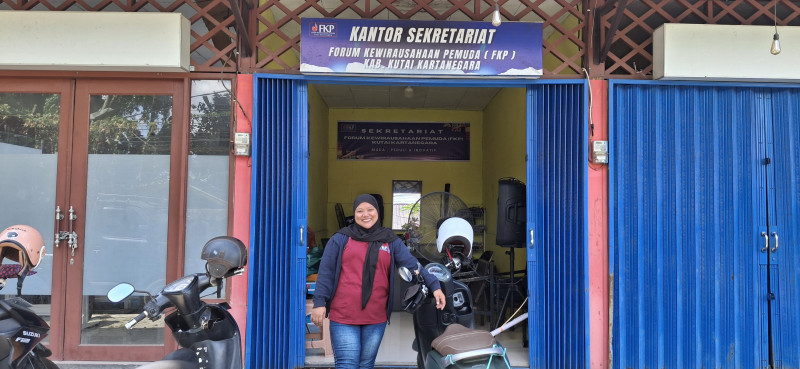 FKP Kukar Resmikan FKP Corner Tenggarong, Fasilitasi Pemuda Wirausaha Urus Legalitas Usaha