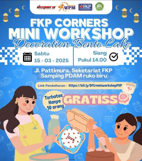Bulan Ramadan, FKP Kukar Aktif Edukasi Pemuda Lewat Workshop Nail Art dan Bento Cake