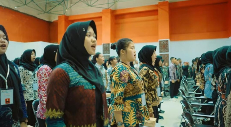 230 Pemuda Ikuti Diklat TNI-Polri Dispora Kukar, Melebihi Target Awal