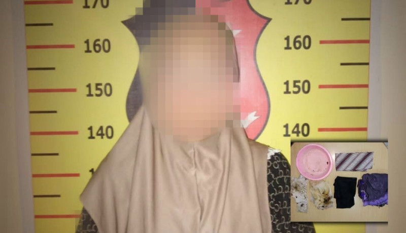 Pelaku beserta barang bukti yang diamankan (Doc.Humas Polres Kukar)