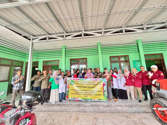 Dinas Ketahanan Pangan Kukar Luncurkan Program SiPeSAT untuk Jamin Keamanan PSAT