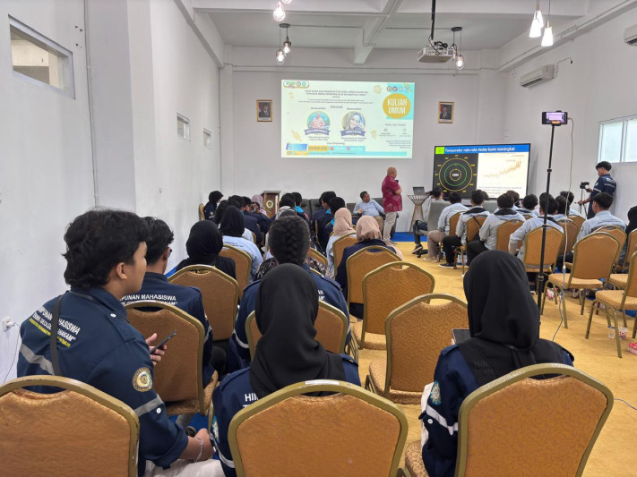 kuliah tamu di UMKT (Yayasan Mitra Hijau)