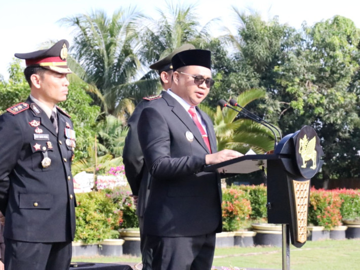 Peringati HUT Bhayangkara ke-79, Bupati Kukar Soroti Peran Strategis Polri