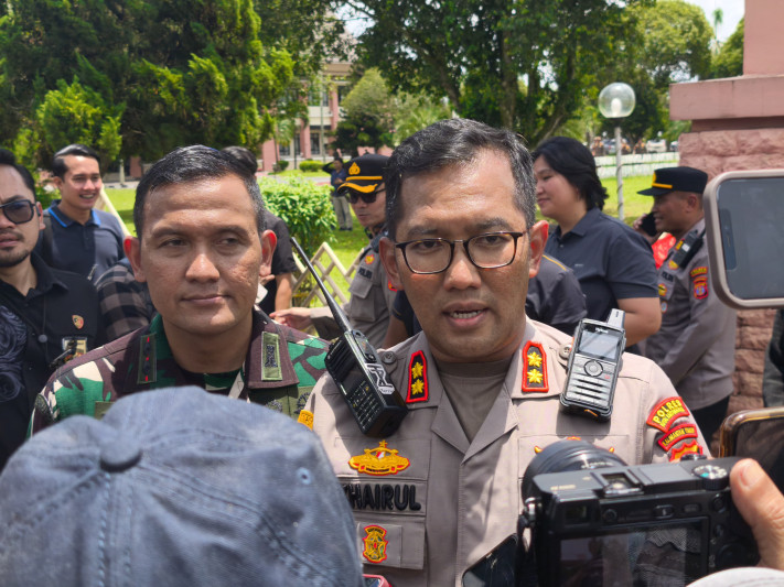 Teks Foto: Kapolres Kukar, AKBP Khairul Basyar (DILLA)