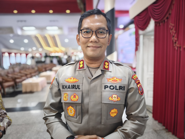 Kapolres Kukar, AKBP Khairul Basyar (DILLA)